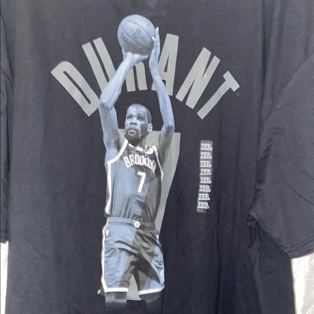 NWT Fanatics Brooklyn Nets Kevin Durant Shirt Men’s Size XXL 🔥 B1 - Picture 5 of 5